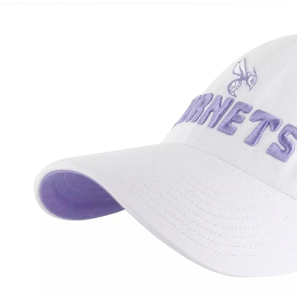 47 Womens Charlotte Hornets Embroidery Adjustable Hat